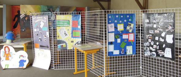 Illustration Une exposition