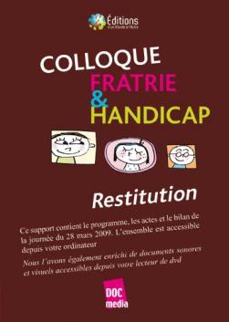 Colloque Fratrie & Handicap parole d'enfants 3