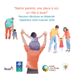 Illustration Cycle Ecriture en distanciel : Naitre parent 