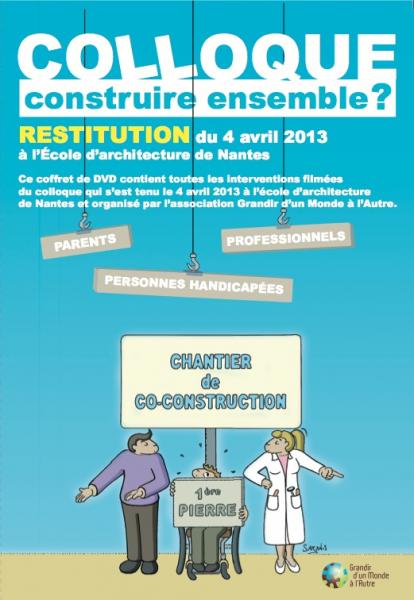 Visuel Restitution colloque Co construction et handicap