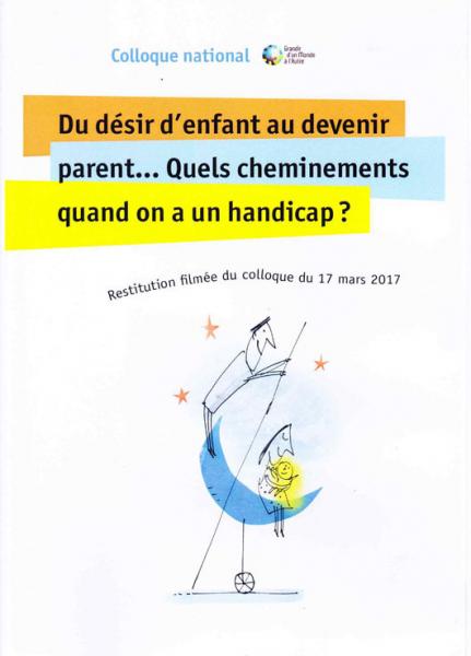 Visuel Restitution colloque désir d'enfant, parentalité et handicap